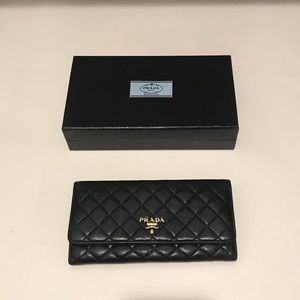 Authentic Prada Wallet